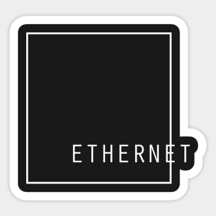 ETHERNET - Aesthetic Vaporwave Meme Sticker